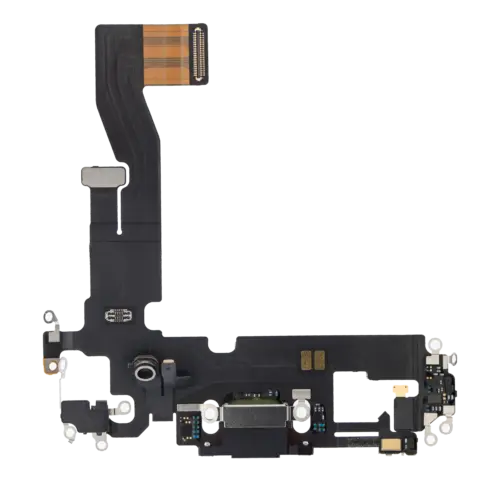 Charging Port Flex Cable For iPhone 12 / 12 Pro (Premium) (Graphite)