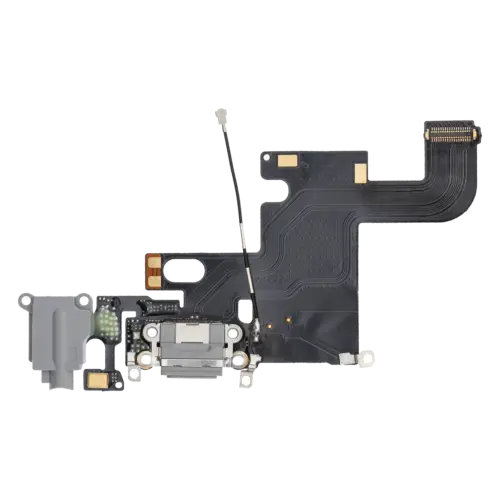 Charging Port Flex Cable For iPhone 6 (Aftermarket) (Space Gray)