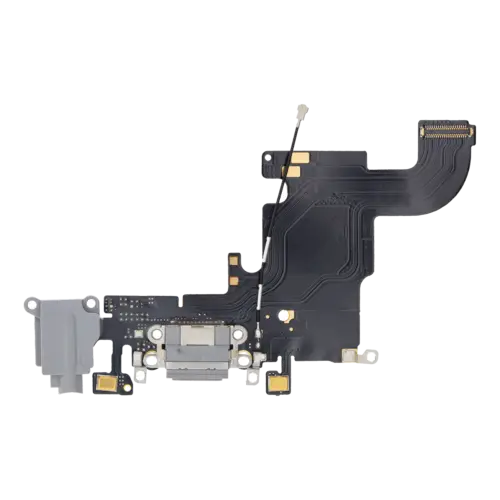 Charging Port Flex Cable For iPhone 6S (Aftermarket) (Space Gray)