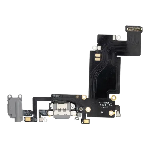 Charging Port Flex Cable For iPhone 6S Plus (Aftermarket) (Space Gray)