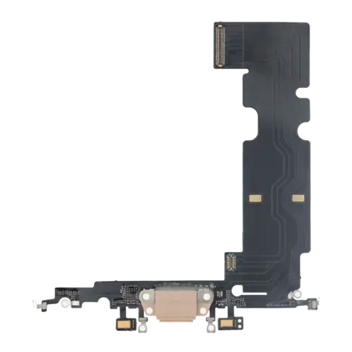 Charging Port Flex Cable For iPhone 8 Plus (Premium) (Gold)