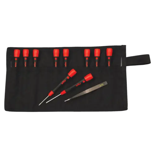 Kit de 11 pièces PicoFinish comprenant un tournevis de précision et une pince à épiler pour technicien de smartphones (26198) (Wiha) – Image 4