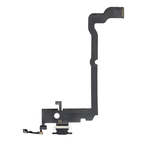 Charging Port Flex Cable For iPhone XS Max (Aftermarket) (Space Gray) – Image 6