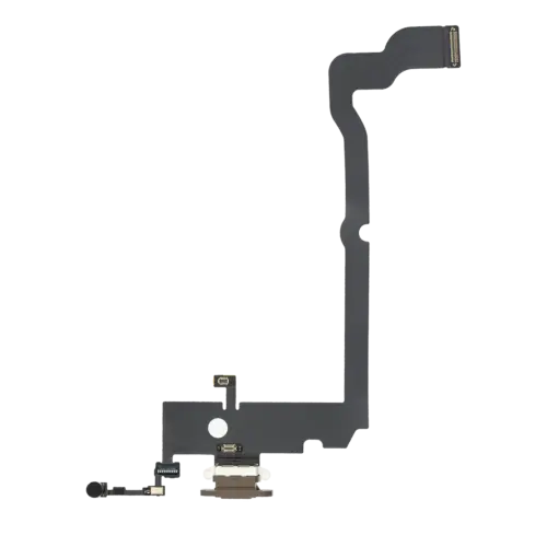 Charging Port Flex Cable For iPhone XS Max (Premium) (Gold)