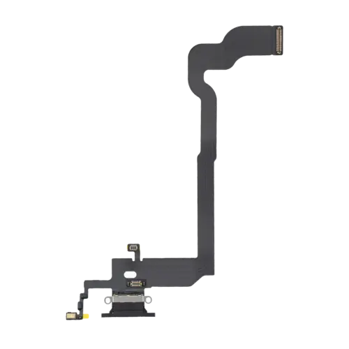 Charging Port Flex Cable For iPhone X (Premium) (Space Gray)