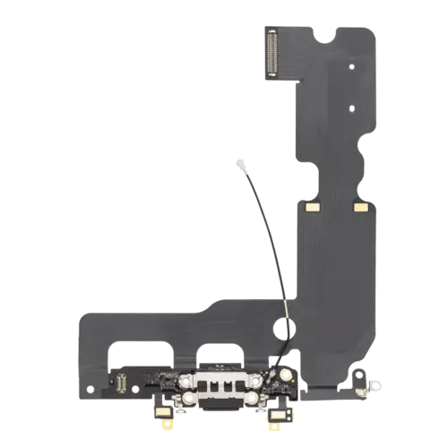 Charging Port Flex Cable For iPhone 7 Plus (Premium) (Jet / Matte Black)
