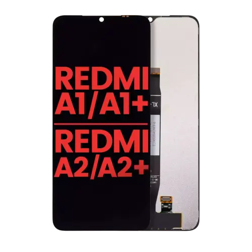 Écran LCD sans cadre pour Xiaomi Redmi A1 / Xiaomi Redmi A1+ / Redmi A2 / Redmi A2+ (Référence Plus) (Toutes les couleurs)