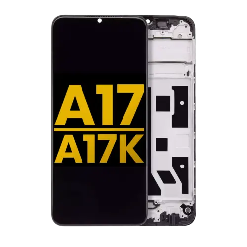 LCD Assembly With Frame For OPPO A17 / A17K (Refurbished) (All Colors) – Image 11