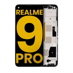 Écran LCD complet avec cadre pour Realme 9 Pro (reconditionné) (toutes couleurs)