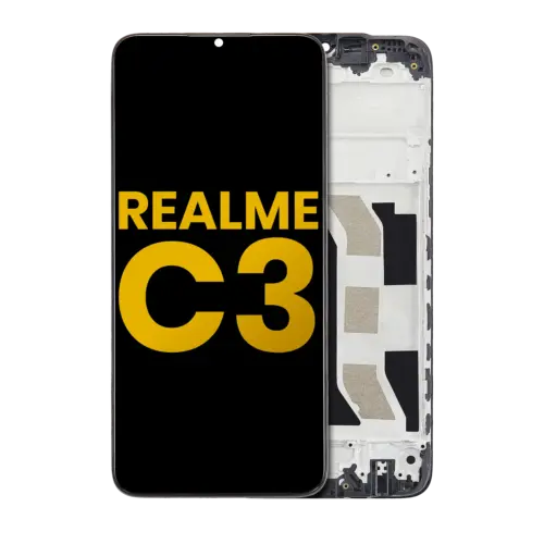 LCD Assembly With Frame For Realme C3 (Refurbished) (All Colors) – Image 11