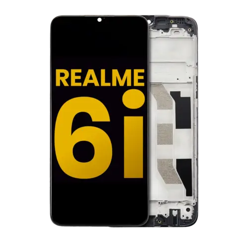 Écran LCD complet avec cadre pour Realme 6i (reconditionné) (toutes couleurs) – Image 11