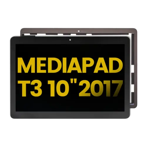 LCD Assembly Without Frame For Huawei MediaPad T3 10" 2017 (Refurbished) (Black)