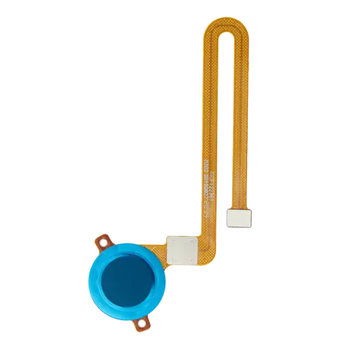 Fingerprint Reader With Flex Cable For Motorola Moto E6 Play (XT2029 / 2019) (Turquoise Blue)