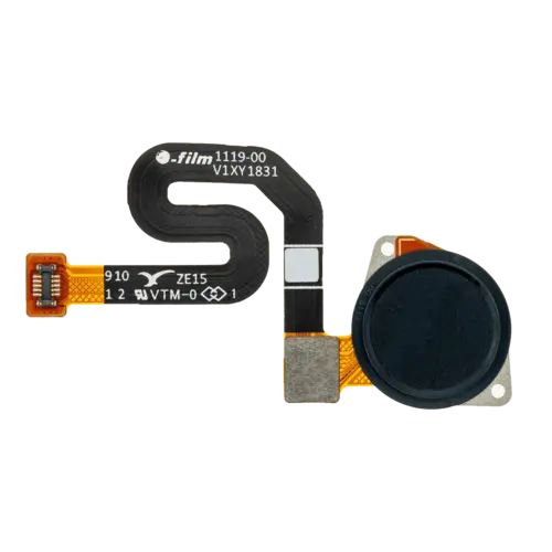 Fingerprint Scanner With Flex For Motorola Moto G7 Power (XT1955 / 2019) (Ceramic Black)