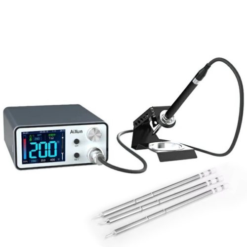 T3A Intelligent Soldering Station avec T12 Handle et Iron Tips (110V) (Aixun) (110V / North American) – Image 2