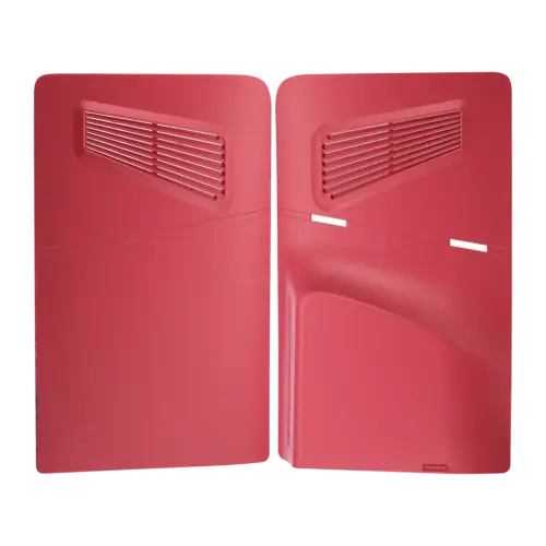 Console Shell For PlayStation 5 Slim (Rose Red) (2 Piece Set)