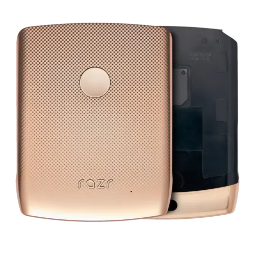 Back cover Glass For Motorola Razr (XT2000-1 / 2019) (Blush Gold)
