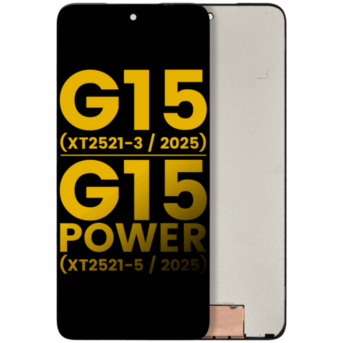 LCD Assembly Without Frame For Motorola Moto G15 (XT2521-3 /2025) / G15 Power (XT2521-5 /2025) (Refurbished) (All Colors)