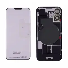 Back Glass w/ MagSafe Magnet & NFC & Flashlight Flex For iPhone 16 (Genuine OEM) (Pink)
