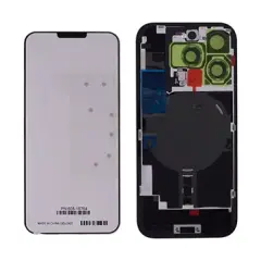 Back Glass w/ MagSafe Magnet & NFC & Flashlight Flex For IPhone 16 Pro Max (Genuine OEM) (Black Titanium)