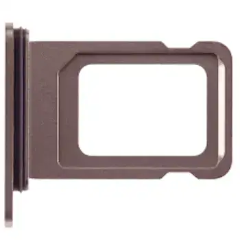 Tiroir pour carte SIM unique pour iPhone 14 Pro / 14 Pro Max (Pièce d'origine constructeur) (Or)