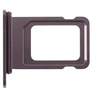 Tiroir pour carte SIM unique pour iPhone 14 Pro / 14 Pro Max (Pièce d'origine constructeur) (Violet)