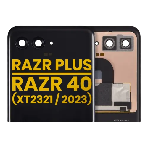 Outer OLED Assembly For Motorola Moto Razr Plus 2023 / Razr 40 Ultra (XT2321 / 2023) (Refurbished) (All Colors)