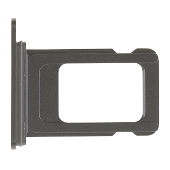 Tiroir pour carte SIM unique pour iPhone 12 (Pièce d'origine constructeur) (Noir)