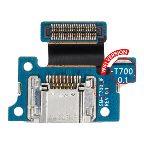 Charging Port Flex Cable For Samsung Galaxy Tab S 8.4" (T700 / T701) (2014) (WiFi Version) (Premium)