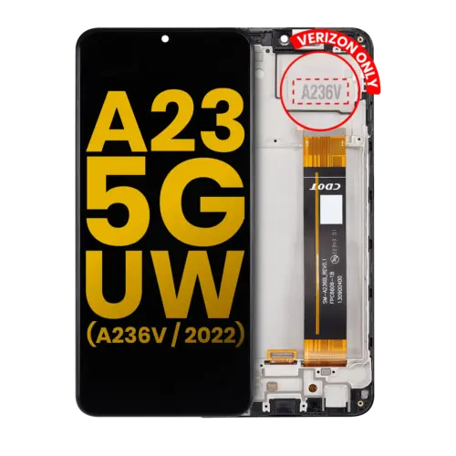LCD Assembly With Frame For Samsung Galaxy A23 5G (A236V / 2022) (Verizon V Version) (Refurbished) (All Colors) – Image 3