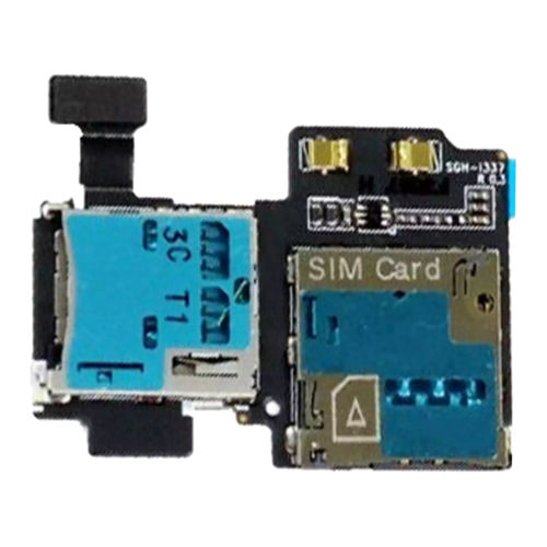 Lecteur de carte SD pour tiroir SIM Samsung Galaxy S4 (i337 / M919) (AT&T / T-Mobile)