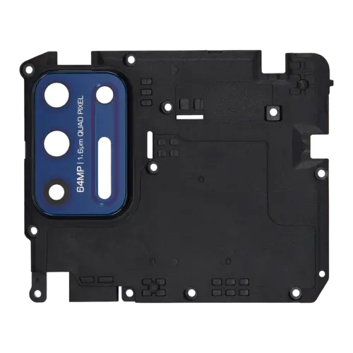 Antenna Cover with Back Camera Lens For Motorola Moto G9 Plus (XT2087 / 2020) (Indigo Blue)