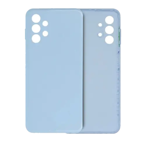 Cache arrière verre pour Samsung Galaxy A13 4G (A135 / 2022) (Service Pack) (bleu)