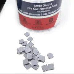 Pre Cut Thermal Pads Mosfet Coil (6 x 6 x 1 mm) (100 Pack) (PolarTronix)