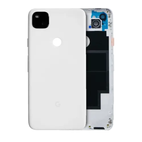 Back cover Glass Assembly For Google Pixel 4a 5G (Genuine OEM) (Clearly White)