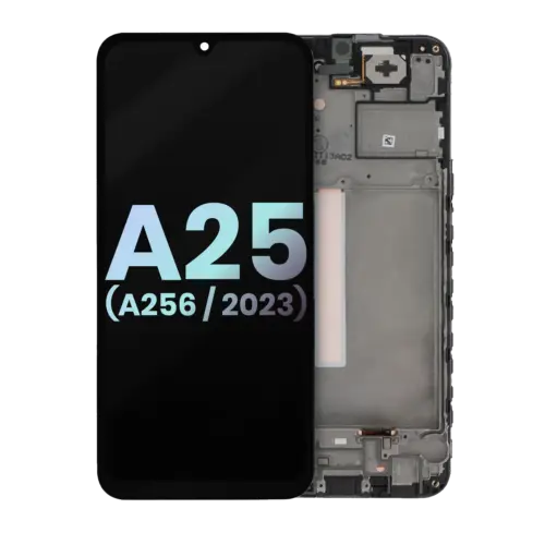 OLED Assembly With Frame For Samsung Galaxy A25 5G (A256 / 2023) (Service Pack) (All Colors)