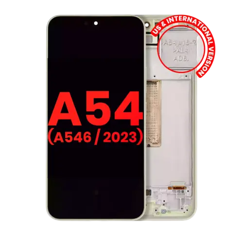 Bloc écran OLED avec cadre pour Samsung Galaxy A54 5G (A546 / 2023) (US & International Version) (compatible qualité supérieure) (Lime) – Image 10