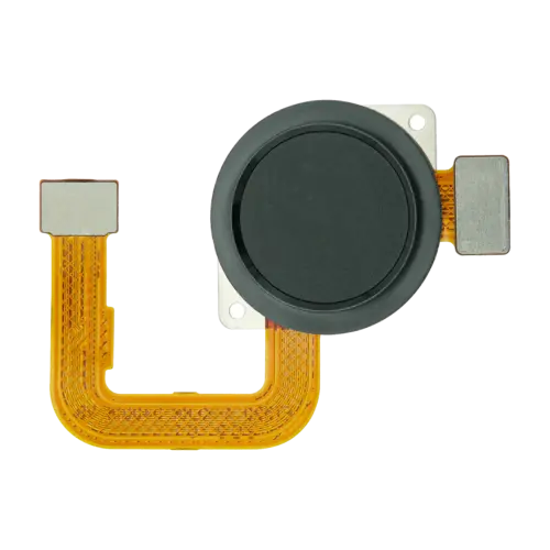 Fingerprint Reader With Flex Cable For Motorola Moto G Power (XT2041-4 / XT2041-6 / XT2041-7 / XT2041DL / 2020) (Smoke Black)