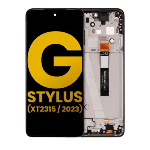 Écran LCD complet avec cadre pour Motorola Moto G Stylus 5G (XT2315 / 2023) (reconditionné) (Cosmic Black) – Image 3