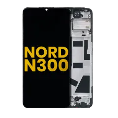 Écran LCD complet avec cadre pour OnePlus Nord N300 5G (reconditionné) (toutes couleurs)