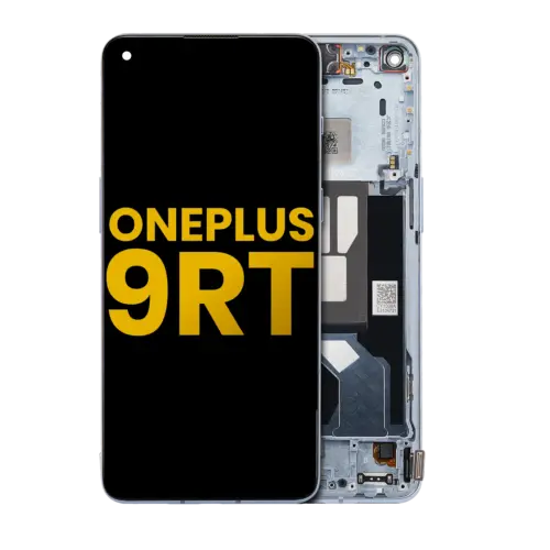 OLED Assembly With Frame For OnePlus 9RT 5G (Refurbished) (Nano Silver)