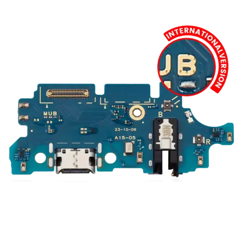Charging Port Board With Headphone Jack For Samsung Galaxy A15 (A155 / 2023) / A15 5G (A156 / 2023) (International Version) (Premium)