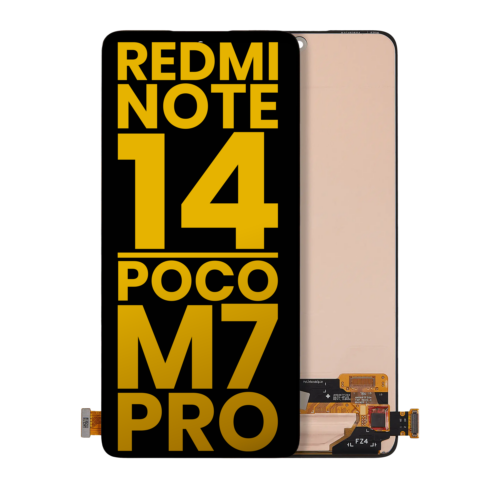 OLED Assembly Without Frame For Xiaomi Redmi Note 14 4G / Note 14 5G / Poco M7 Pro 5G (International Version) (Refurbished) (All Colors)