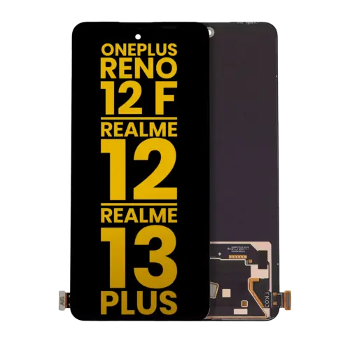 OLED Assembly Without Frame Compatible For Oppo Reno 12F 4G / 5G / Realme 12 4G / Realme 13 Plus / Oppo F27 / Realme 13 4g / Realme14T / Realme14 / Realme P3 / Reno13F 4G / 5G / Oppo K13 (Refurbished) (All Colors)
