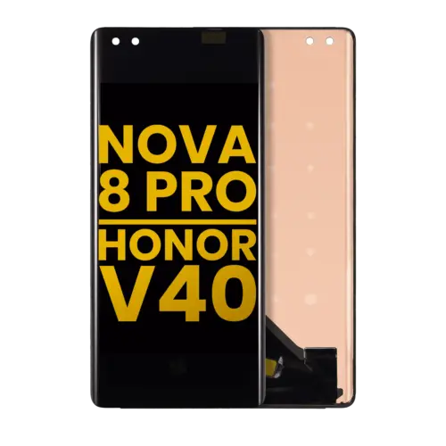 Bloc écran OLED sans cadre pour Huawei Nova 8 Pro 4G / Nova 8 Pro 5G / Honor V40 (reconditionné) (toutes couleurs)