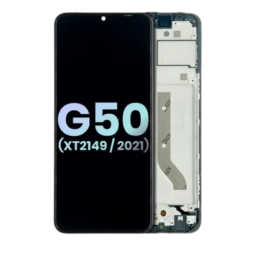 LCD Assembly With Frame For Motorola Moto G50 5G (XT2149 / 2021) (Genuine OEM) (All Colors)