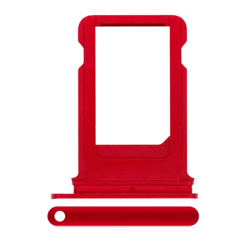 Tiroir SIM pour iPhone 8 Plus (Service Pack) (rouge)