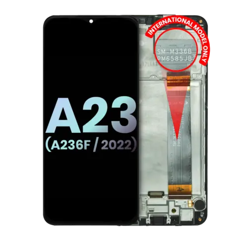 LCD Assembly With Frame For Samsung Galaxy A23 5G (A236 / 2022) (Service Pack) (All Colors)