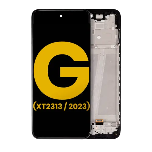 LCD Assembly With Frame For Motorola Moto G 5G (XT2313 / 2023) (Refurbished) (All Colors)