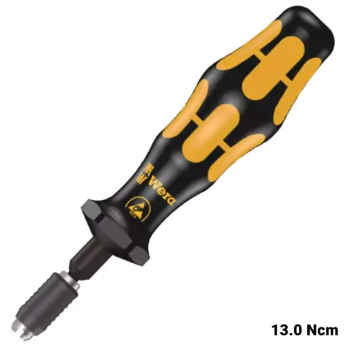 Tournevis dynamométrique préréglé Wera 7455 ESD (13,0 Ncm)